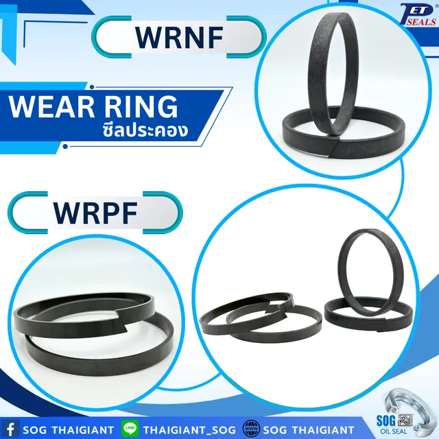 Backup ring and wear ring
