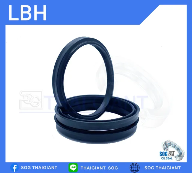 LBH - ซีลกันฝุ่นยางดำ (ซีลไฮดรอลิค SOG)