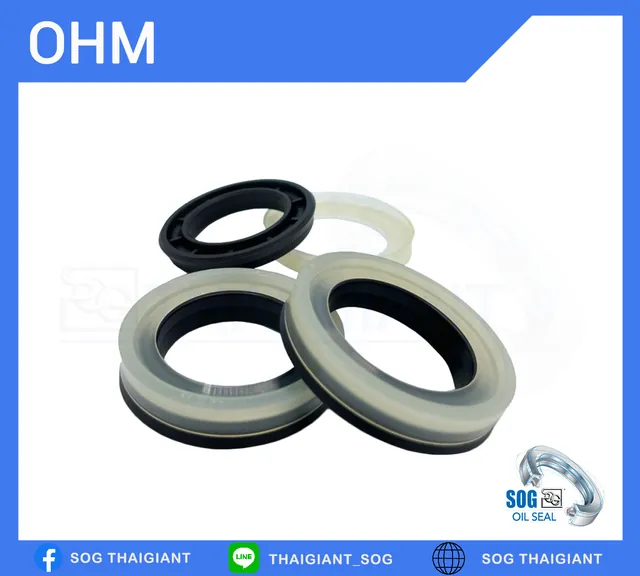 OHM - ซีลลูกสูบ (ซีลไฮดรอลิค SOG)